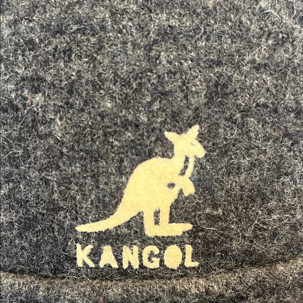 Kangol Wool Casual Cap Charcoal Grouser Tweed - Picture 9 of 10
